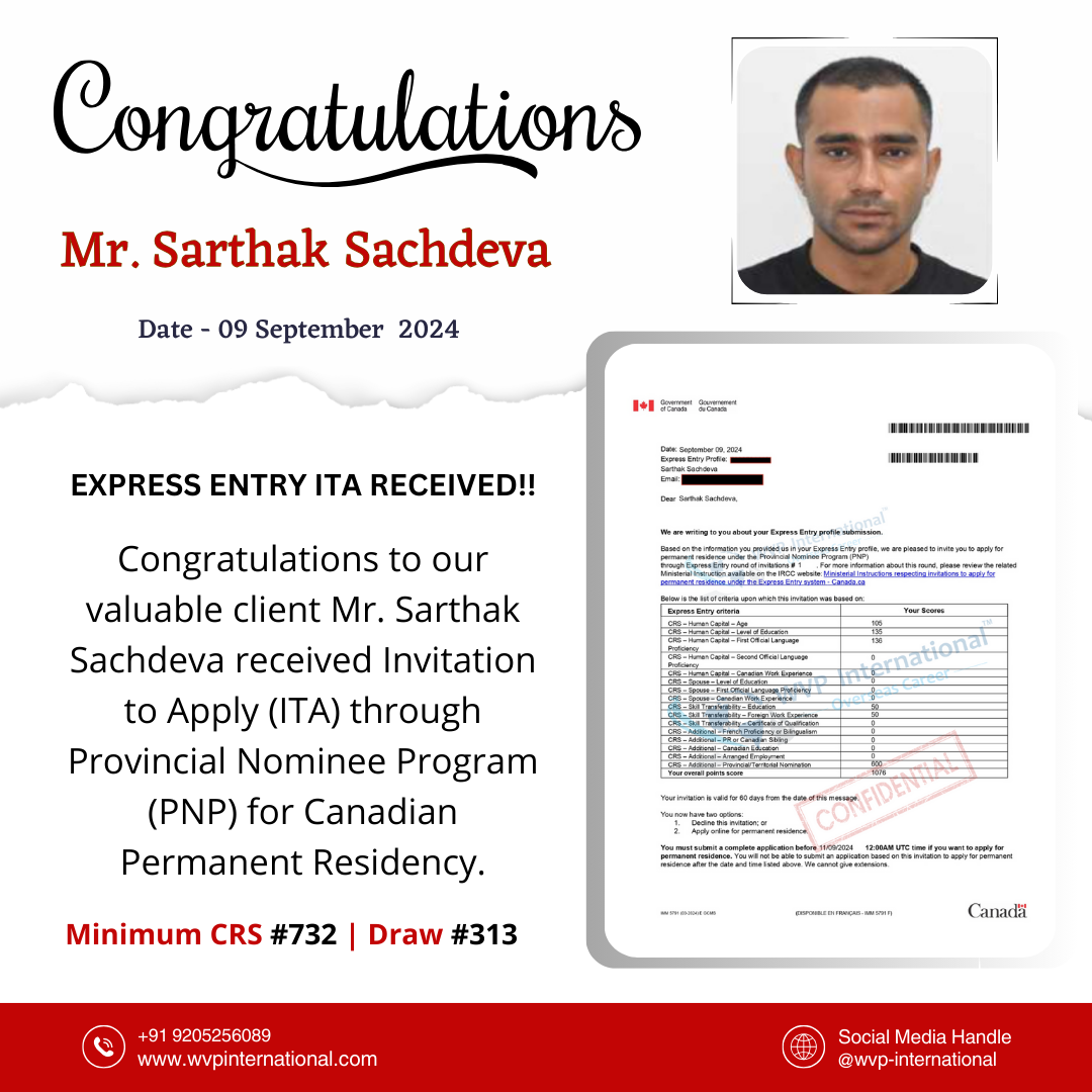 latest express entry draw #313